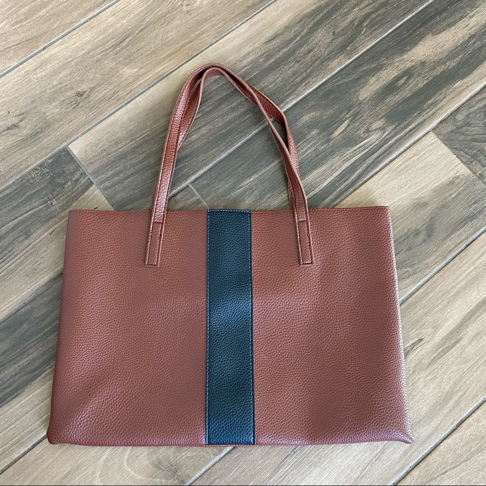 Vince Camuto Luck vegan leather tote bag